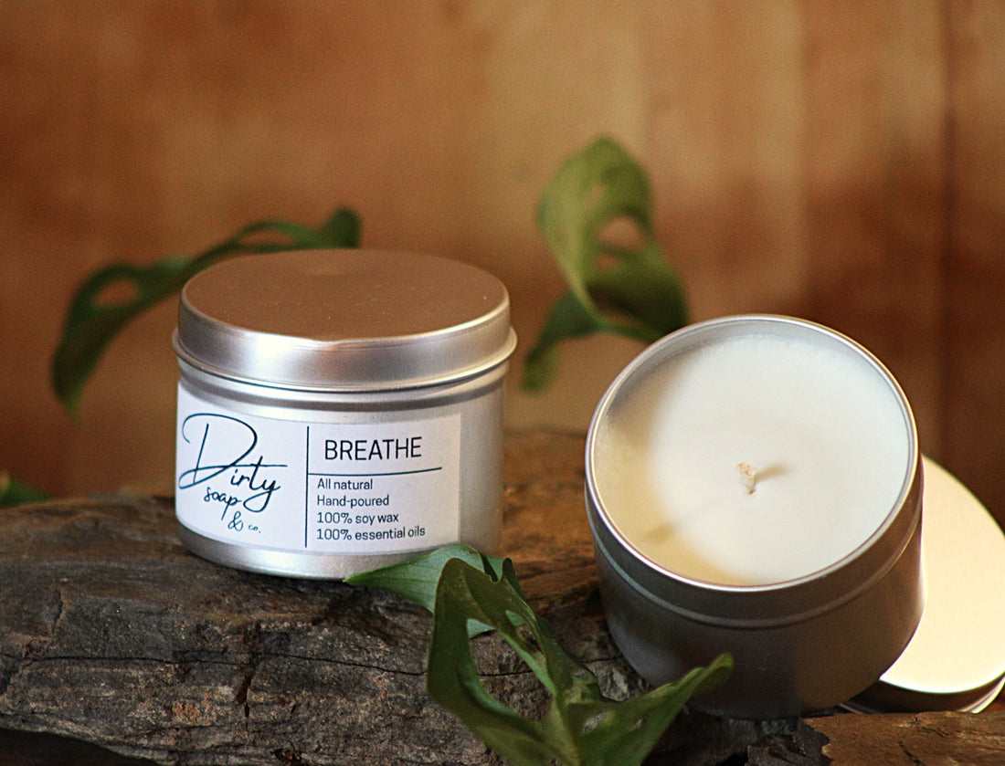 Breathe: Soy Aromatherapy Candle