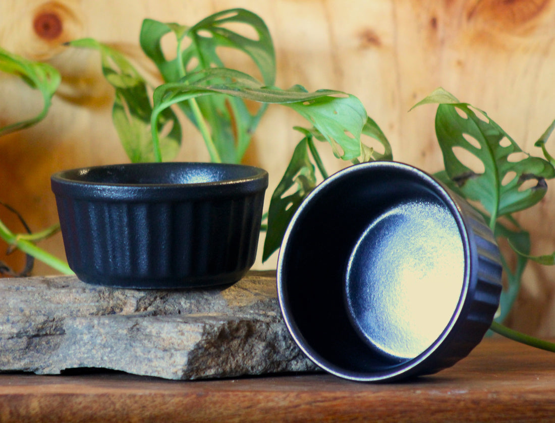 Ceramic Ramekin (Black)