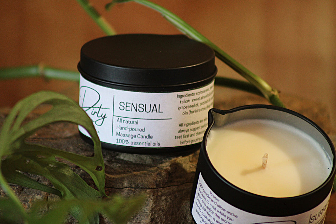 Sensual: Massage Oil Candle