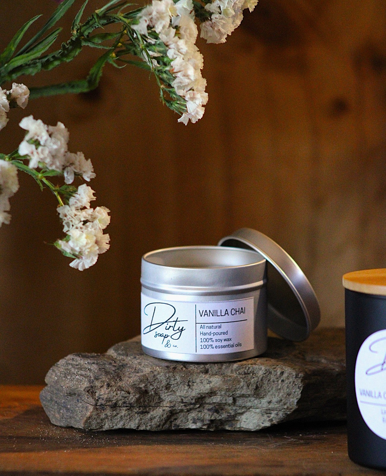 Vanilla Chai: Limited Edition Soy Aromatherapy Candle
