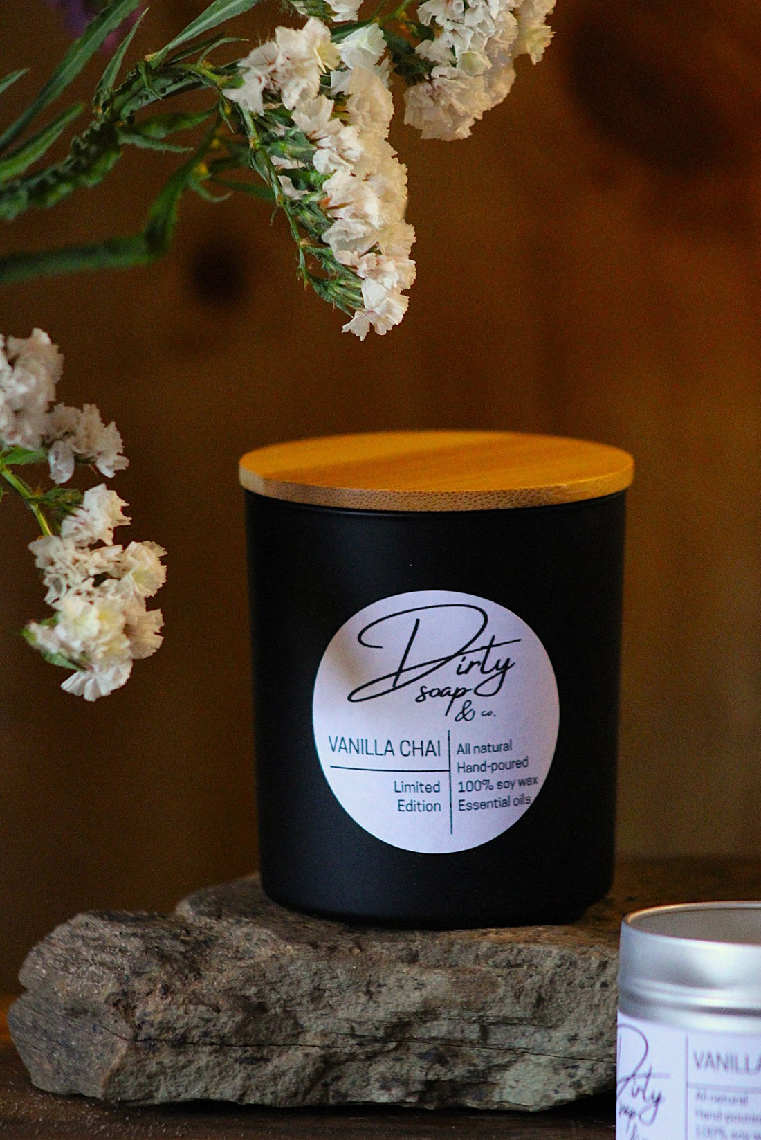 Vanilla Chai: Limited Edition Soy Aromatherapy Candle