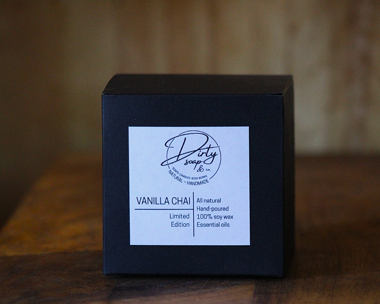 Vanilla Chai: Limited Edition Soy Aromatherapy Candle