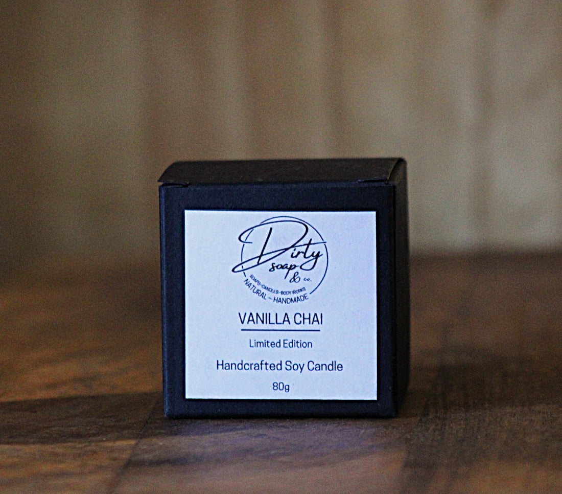 Vanilla Chai: Limited Edition Soy Aromatherapy Candle