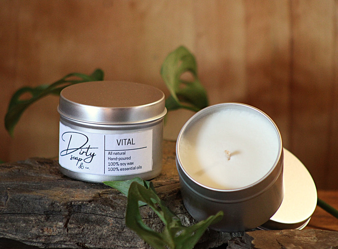 Vital: Soy Aromatherapy Candle