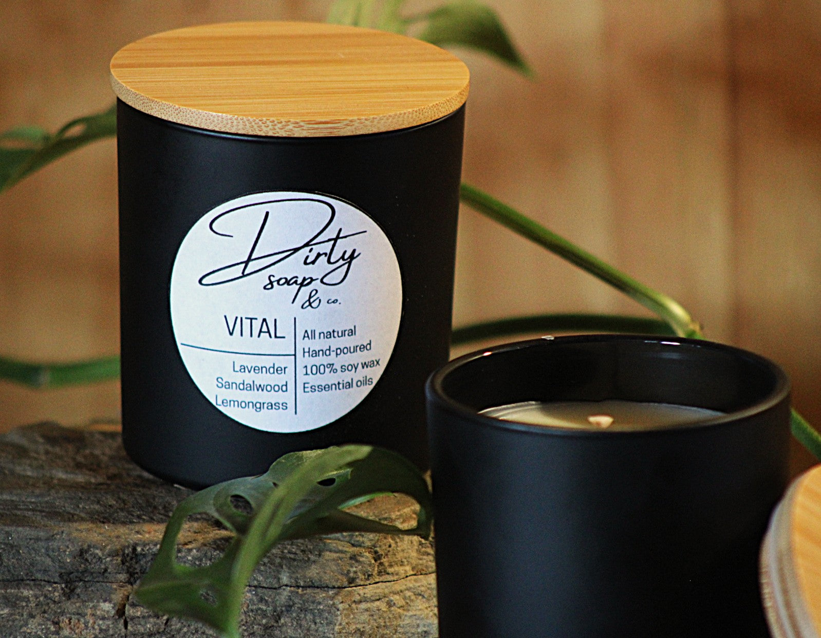 Vital: Soy Aromatherapy Candle
